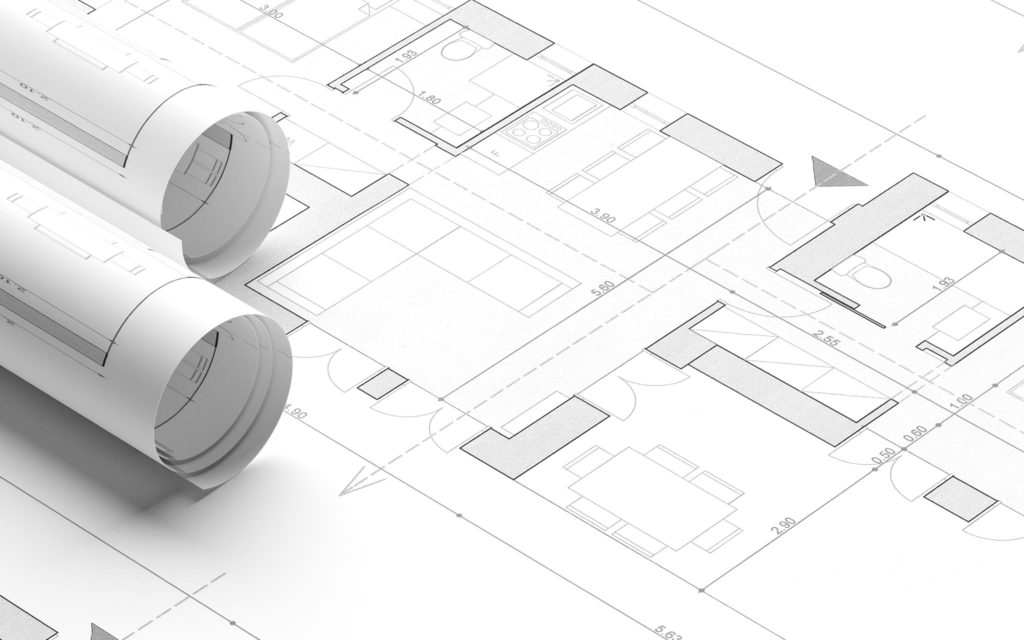 Plan pour la réalisation de travaux de renovation d'appartement ou de salle de bain